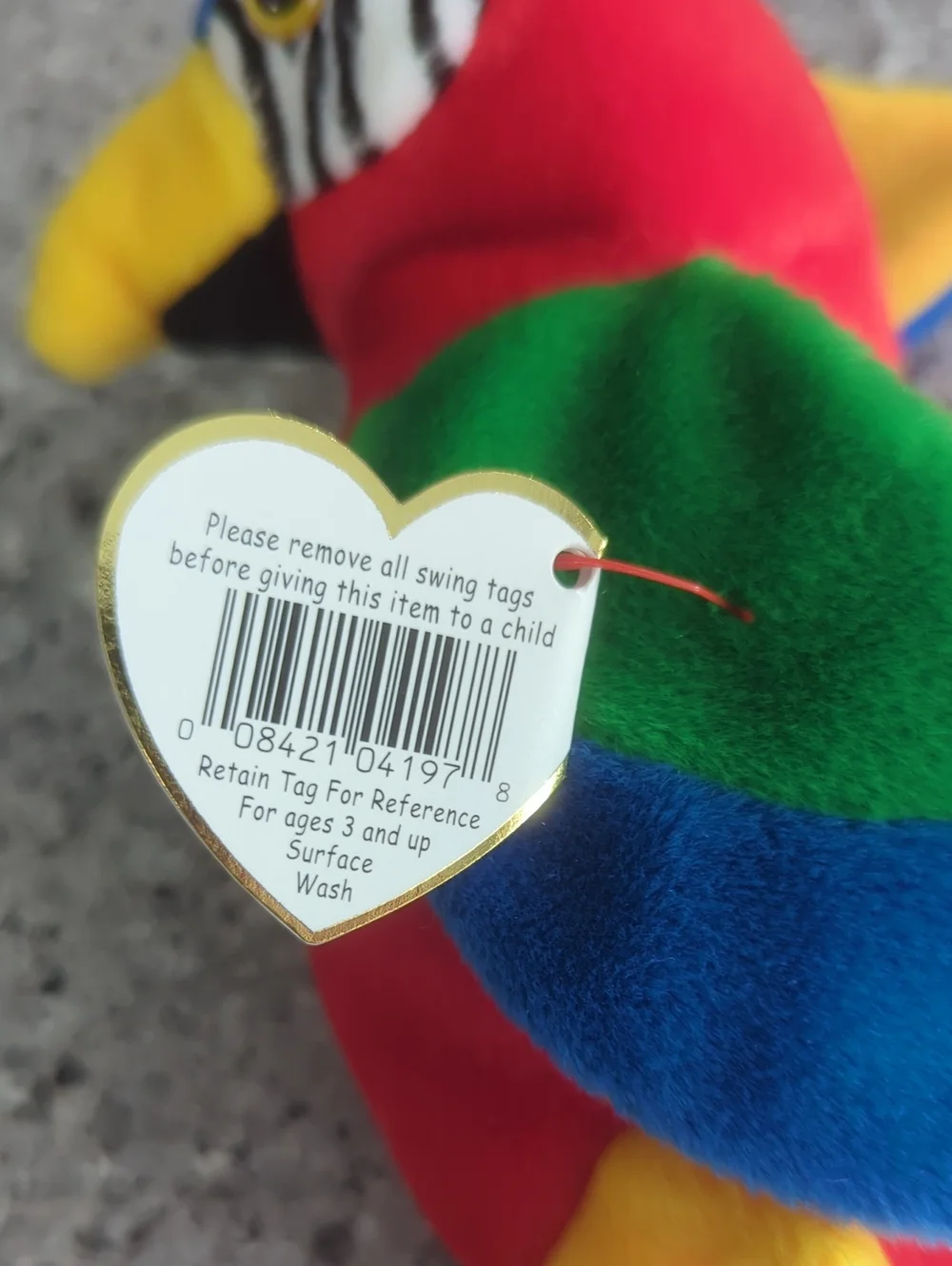 Ty Beanie Baby - Jabber